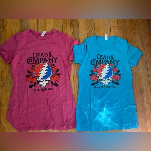 Dead & Company - Fall Tour 2017 -Shirt - Ladies Cut - lot 2 - Picture 1 of 5